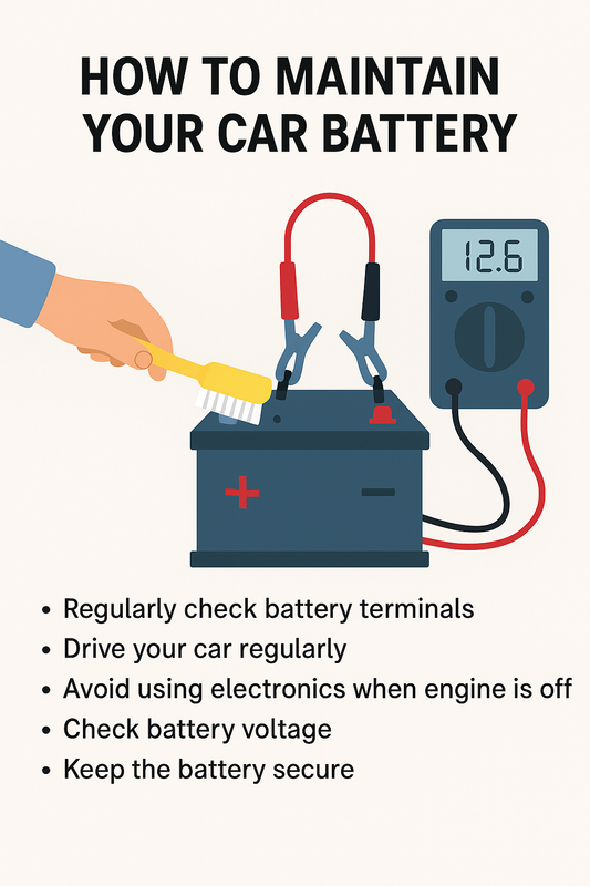 How to Maintain Your Car Battery for Longer Life